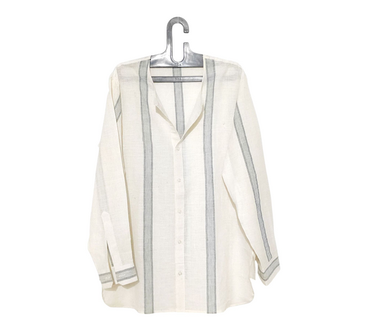 KHAD COTTON PUNJABI NECK SHIRT